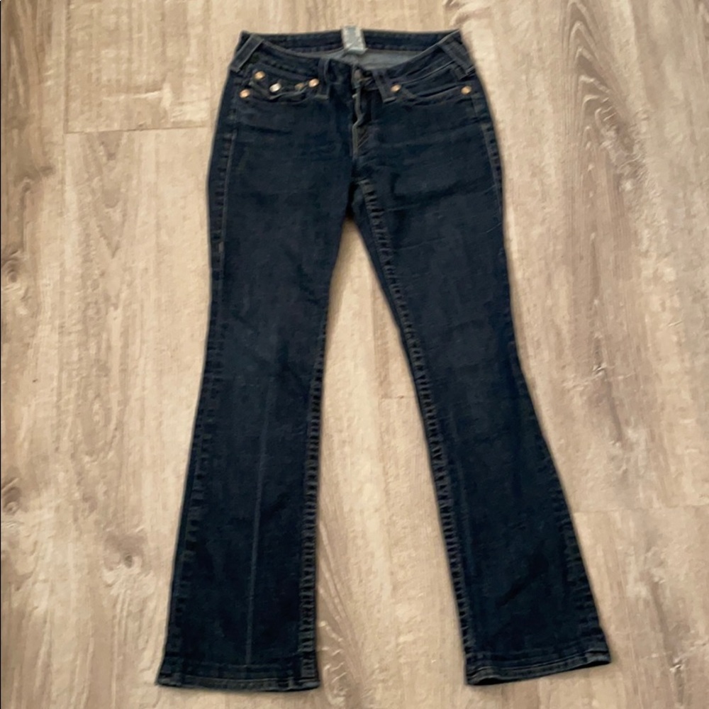 True Religion boot cut, size 27. Good condition.